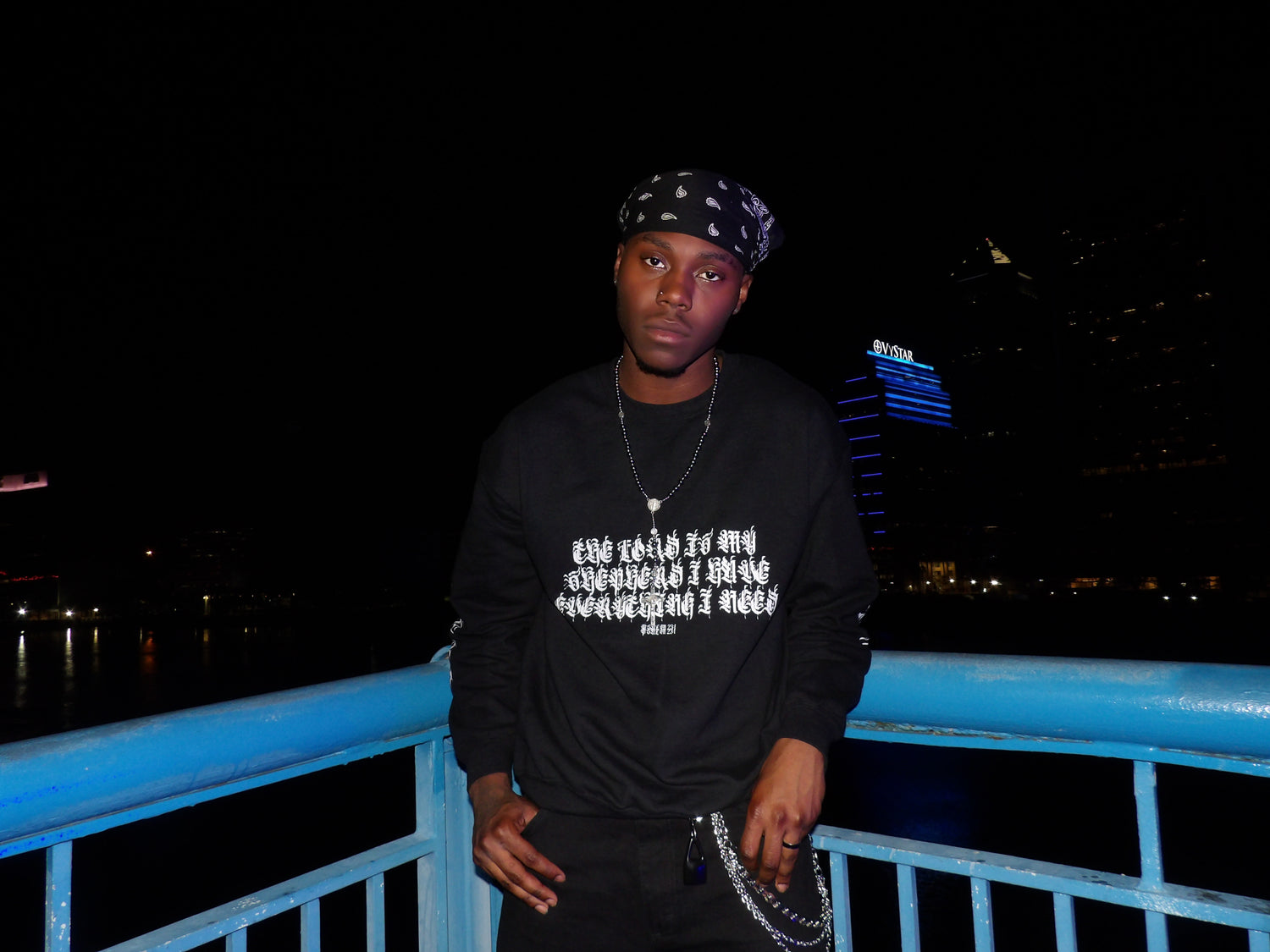 “PSALM 23:1” Crewneck Sweatshirt