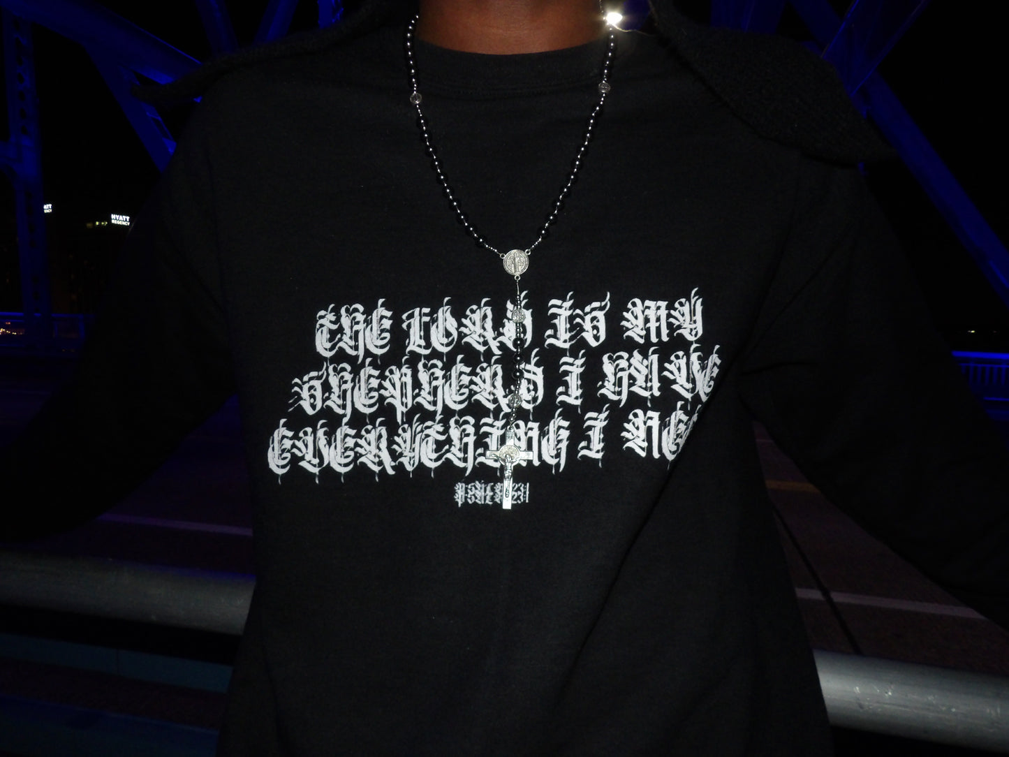 Psalm 23:1 Crewneck Sweatshirt