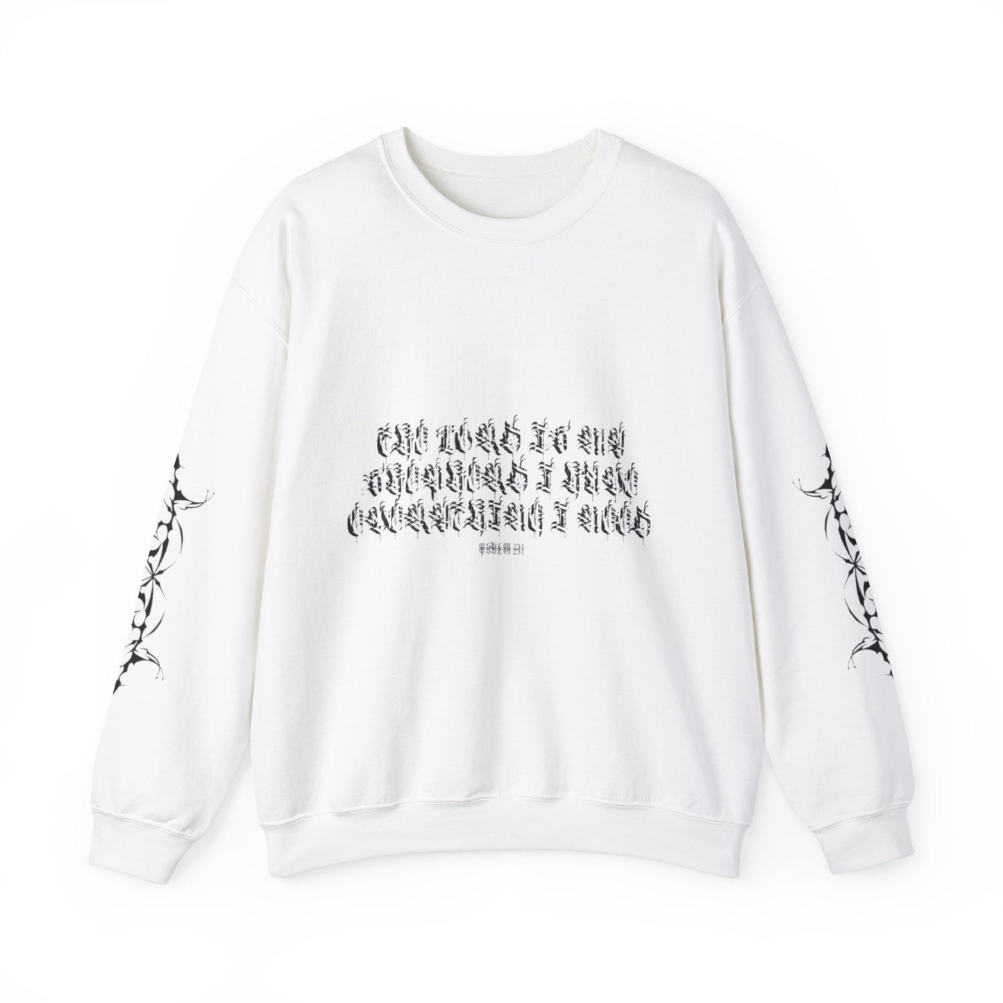 Psalm 23:1 Crewneck Sweatshirt